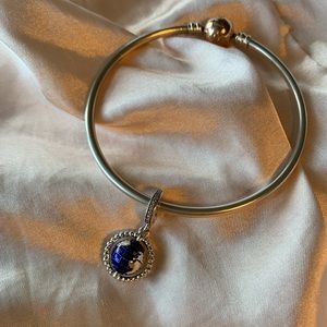 NEW Pandora Spinning Globe Charm